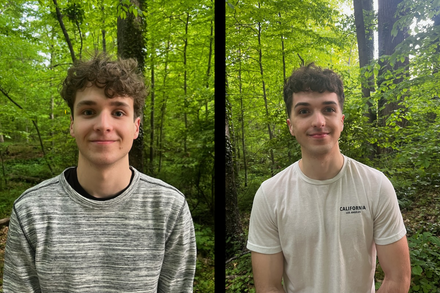 Our start - Ethan and Jack